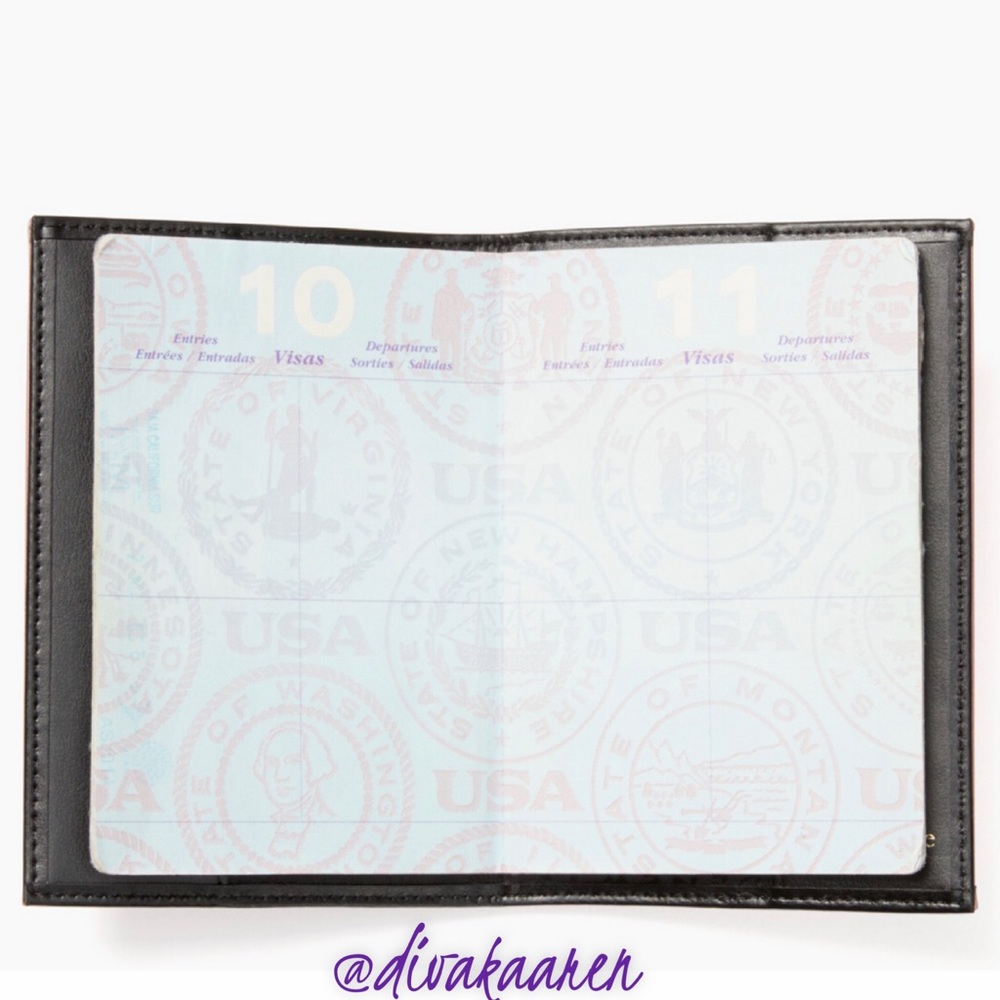 Kate Spade Passport Case Pink Owl - Picture 2 of 6